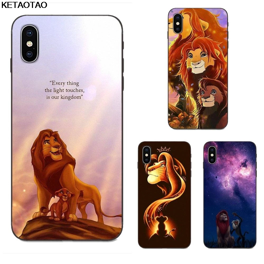 KETAOTAO Hakuna Matata Король Лев для samsung galaxy S4 S5 S6 S7 S8 S9 S10 edge Note чехол Мягкий ТПУ резиновый силиконовый