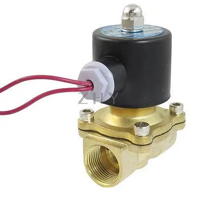 

AC 380V 2 Port 2 Way 3/4"PT Female Thread Pneumatic Electric Solenoid Valve