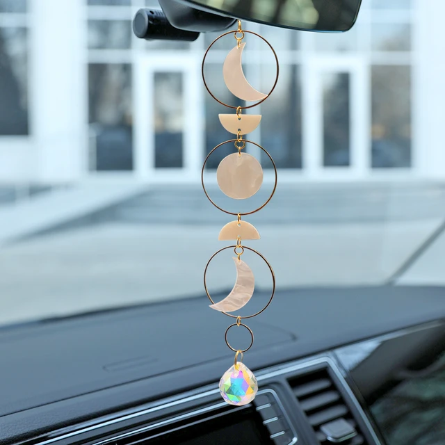 Napfogók Félek Hold Medál Világos Fogó Szivárványkészítő Nap És Ajándék Jó Szerencsét Diy Kültéri Kerti Dísz - Image 4