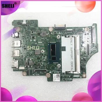

SHELI For Dell Laptop Motherboard JJYG4 0JJYG4 CN-0JJYG4 Inspiron 3148 Motherboard DDR3L i3-4010U 1.7 GHz 100% Test OK