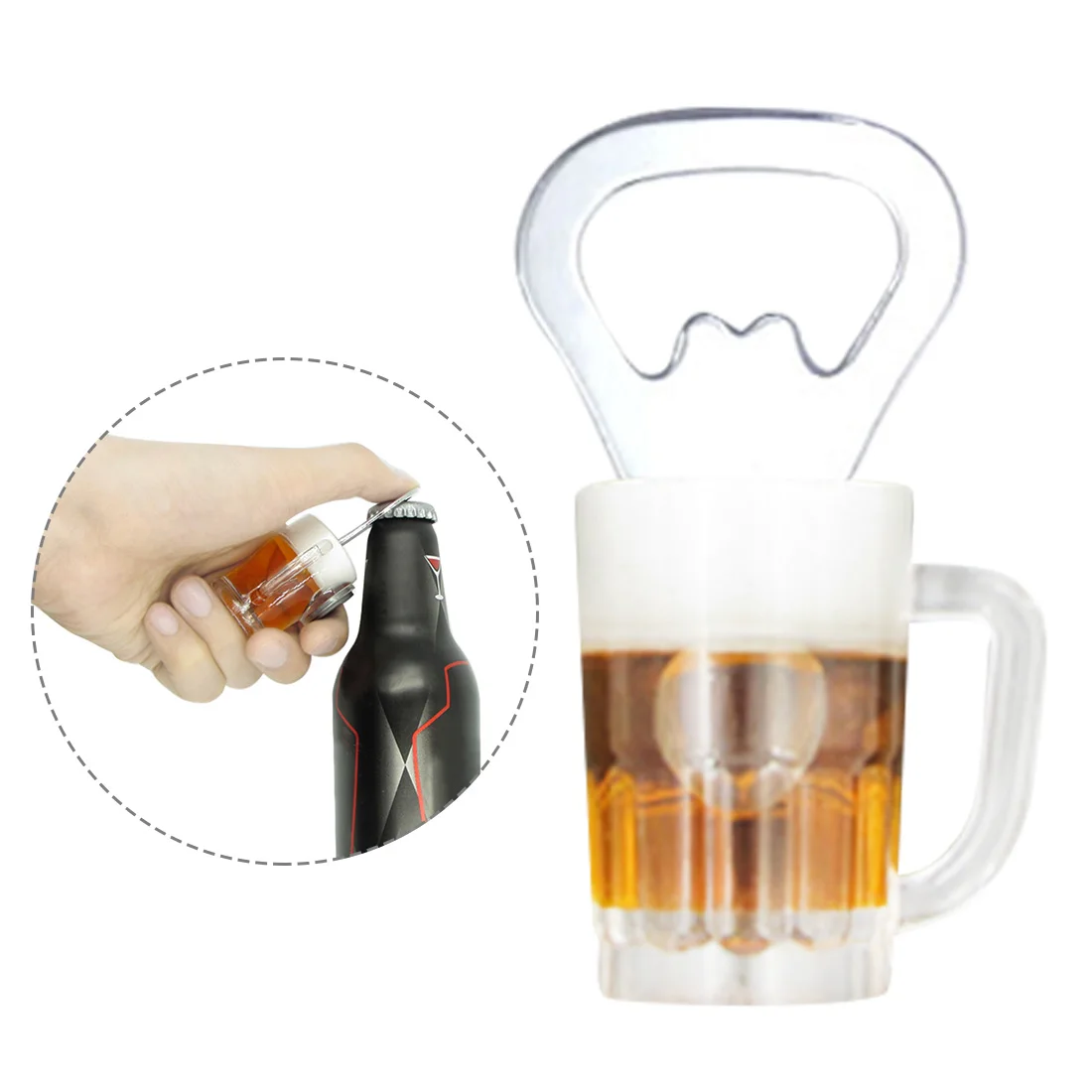 Kitchen Accessories Fridge Magnets Beer Bottle Opener Creative Practical Stainless Steel Wine Opener