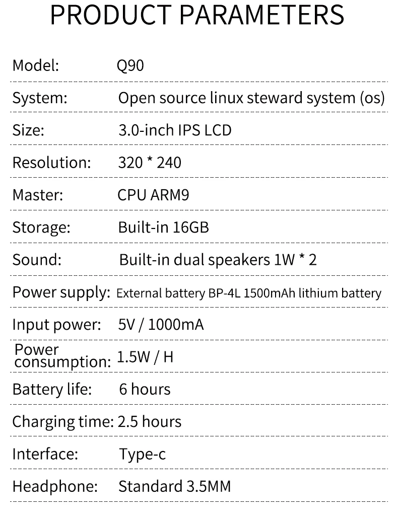 POWKIDDY Q90 3-дюймовая пленка ips экран портативных игровых консолей двойной открытая система игровой консоли 16 тренажеры Ретро PS1 подарок для ребенка 3D новые игры