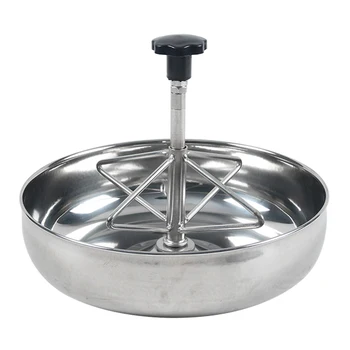 

Thickened Livestock Fodder Animal Supplies Easy Install Piglet Feeding Trough Deepen Food Tray Stainless Steel Hanging Puppy