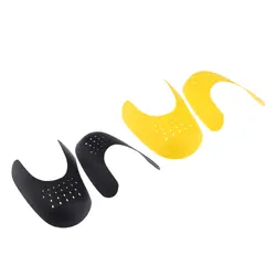 2 пары дышащая прочная моющаяся мягкая вспомогательная обувь для женщин и девочек желтый + черный