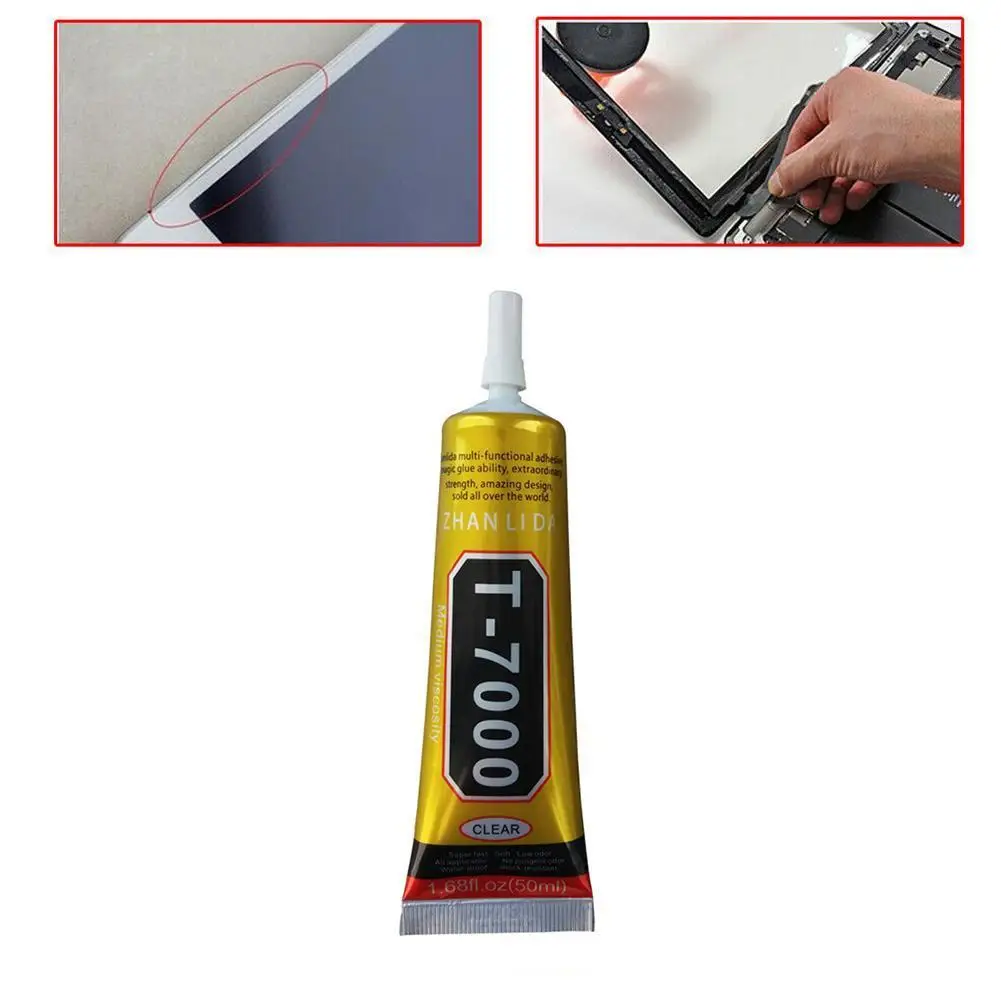 

1 Pc 15ml/50ml Mobile Phone Repair Glue t7000 Black Phone Glue Mobile Glue Liquid Universal Repair Frame Sealant V7O1