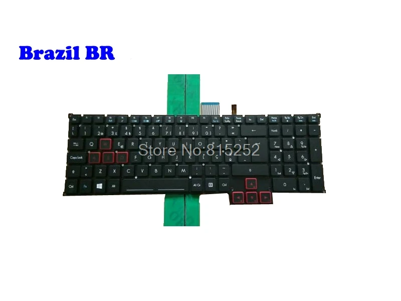 Клавиатура для ноутбука ACER Хищник 15 17 G9 791 791G 591 591G 591R 592 G5 793 английский США Турция