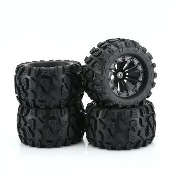 

ZD Racing New 4PCS 1/10 Monster Truck Big Foot Truck Tire & Wheel Toy wheel for HPI HSP Savage XS TM Flux ZD Racing LRP