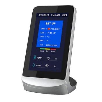 

Indoor Multi-Function Air Detector TVOC Gas Quality Monitor CO2 Carbon Dioxide