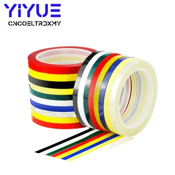 

1pcs 8mm-20mm Positioning Identification Tape Mara Fire Bull Multicolor Marking Tape Transformer Insulation 66M