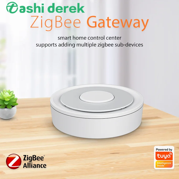 

Graffiti ZigBee intelligent wireless gateway Tuya intelligent remote linkage device WiFi central control host