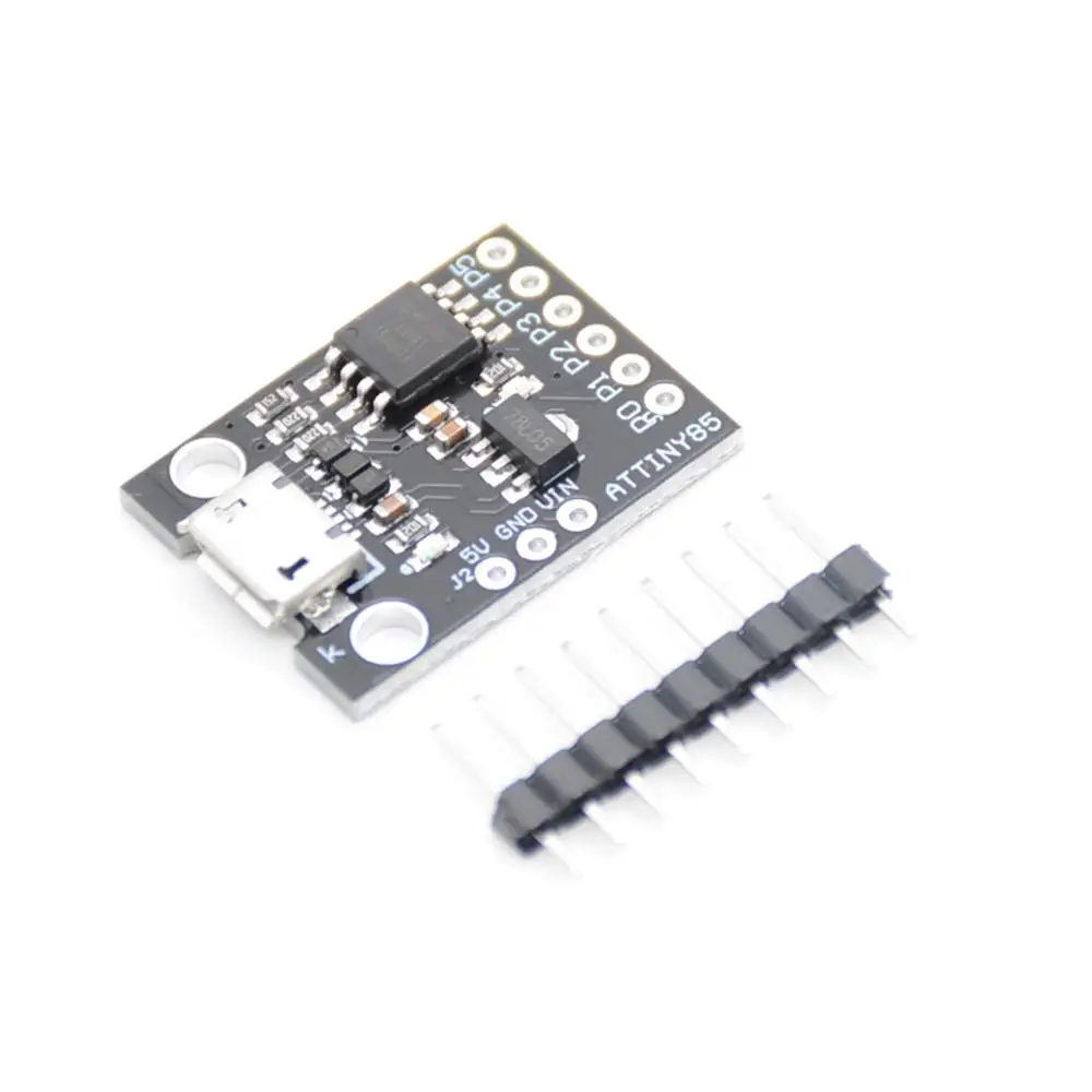 

ATtiny ATtiny85 Digispark Kickstarter Micro USB Development Board Module For Arduino IIC I2C TWI SPI Low Power Microcontroller