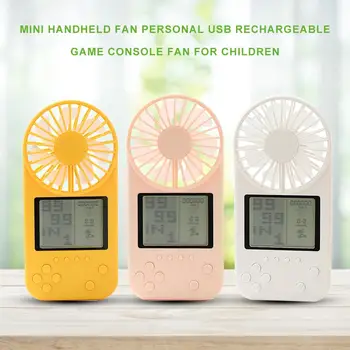 

Mini USB Portable Fan Built-in Rechargeable Battery 800mAH Small Desk Fans Handheld Air Cooler Conditioner Cooling Fan For Room