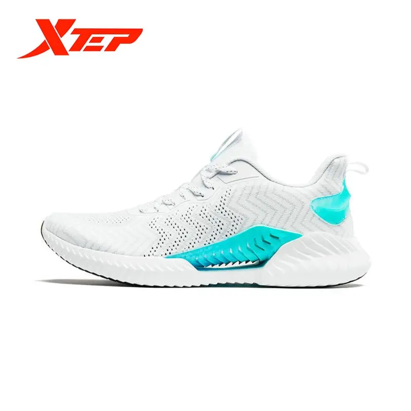 Мужские беговые кроссовки Xtep X Flow впитывающие Легкие дышащие ботинки
