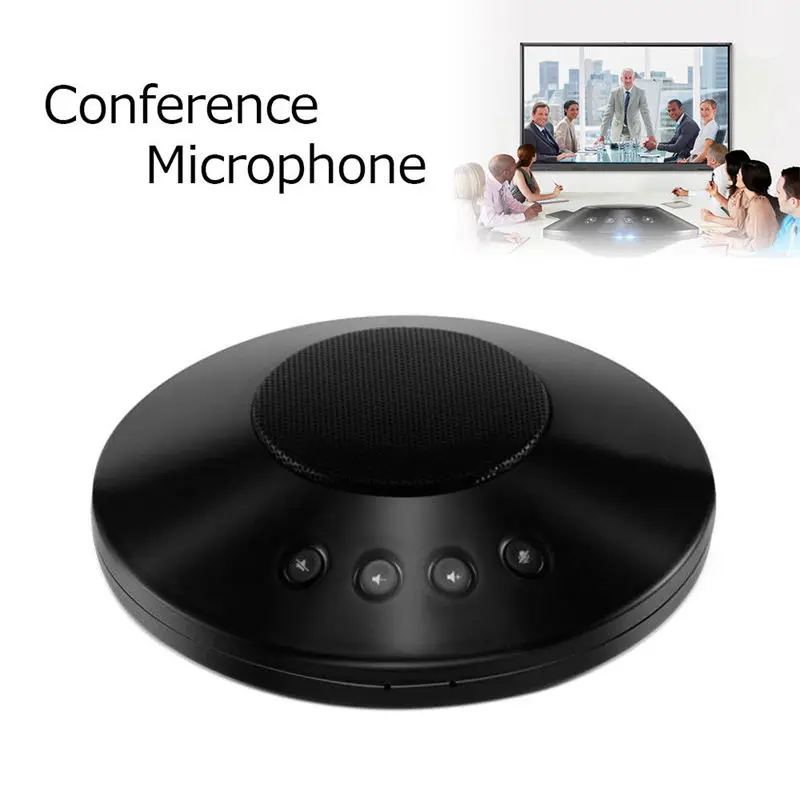 360 ° стерео всенаправленный микрофон видео конференц-динамик Usb Plug-And-Play для ПК