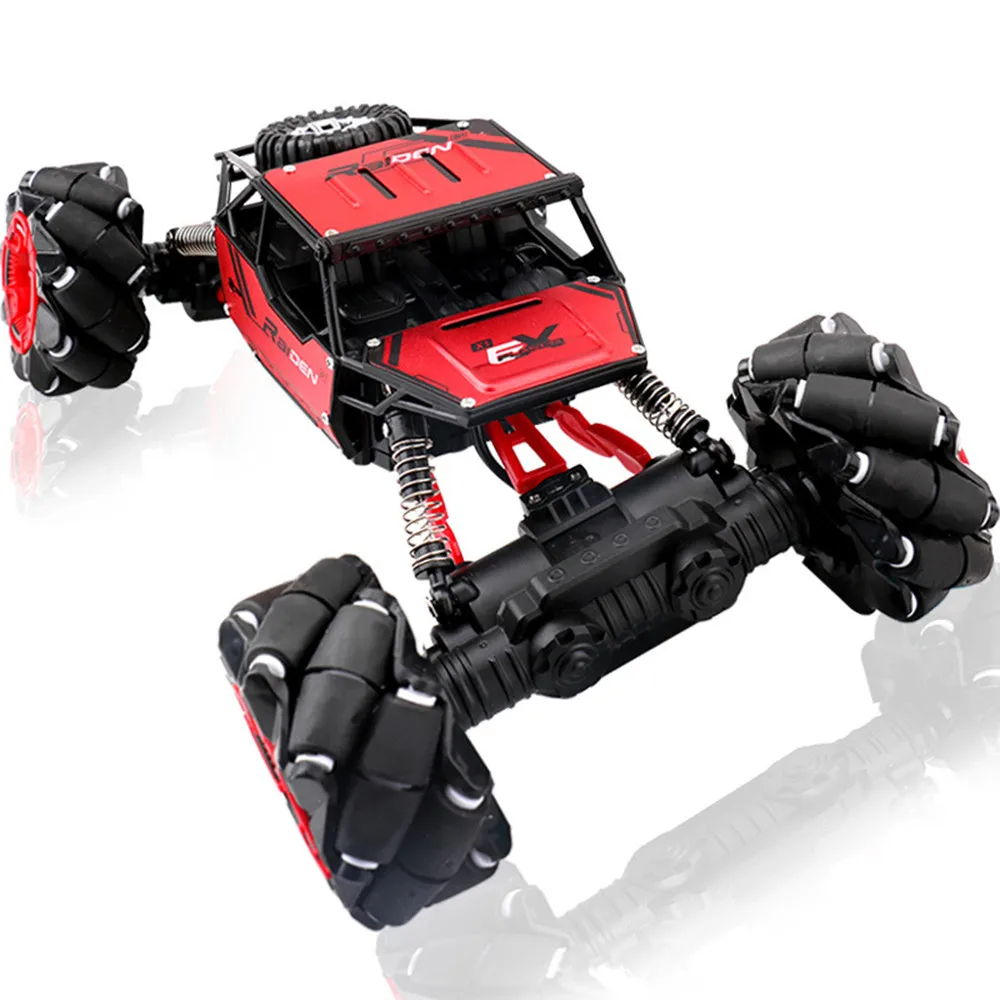 RC автомобиль сплав 1/16 4WD 2,4 GHz внедорожник RC автомобиль горизонтальный трюк Дрифт автомобиль колеса внедорожный альпинистский автомобиль дети для подарков