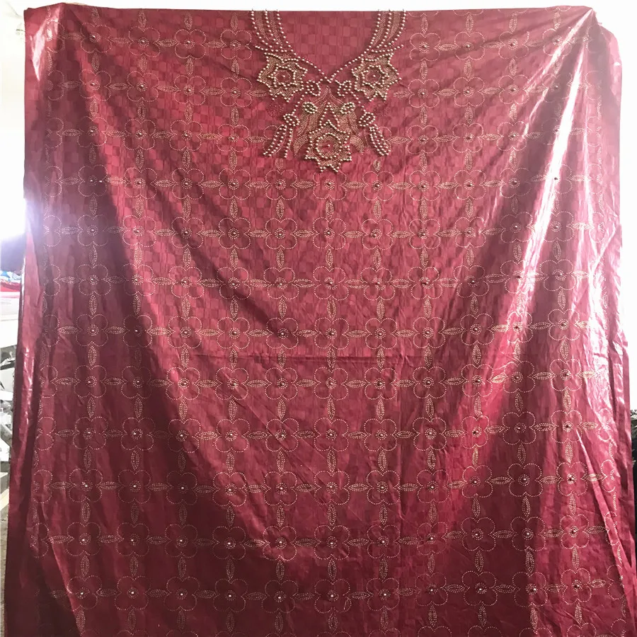 Африканский базен riche getzner ткань с бусинами и камнями высокое качество кружева горячая распродажа модные женские ткань из морской парчи