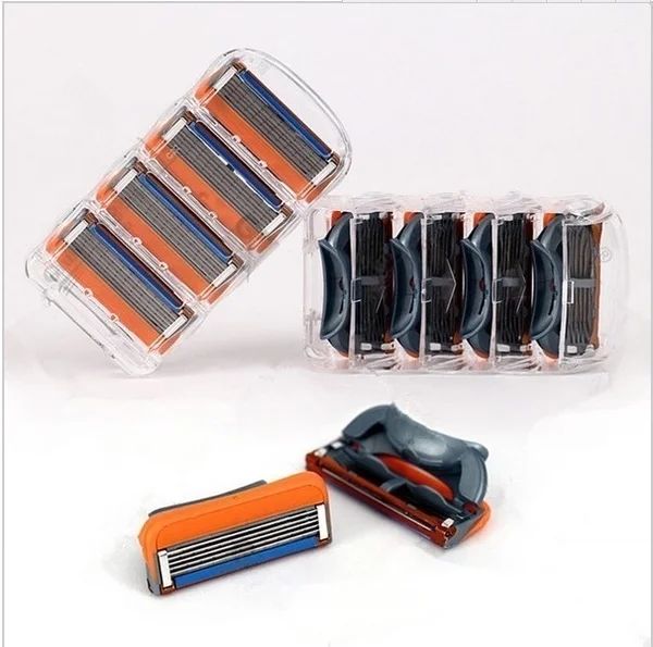 New Upgraded High Quality 5 layer Razor Frame Combination Men s Razor Blade 4 8 12pcs 5