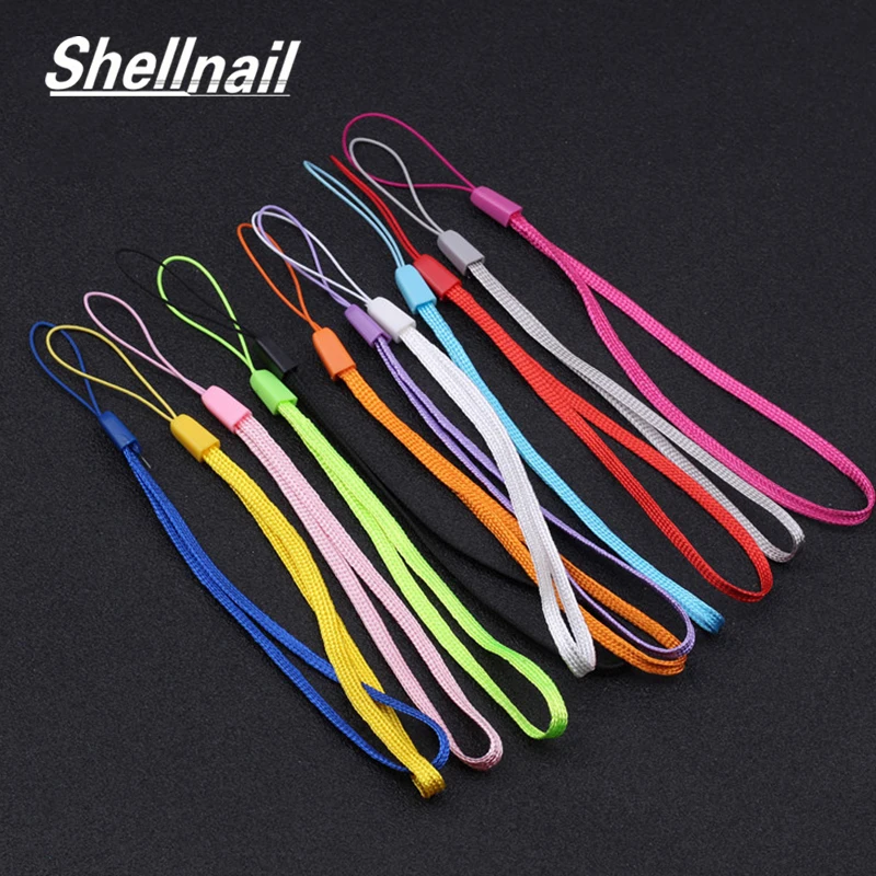 Shellnail 100pcs Colorful Mobile Phone Straps For USB Flash Drive