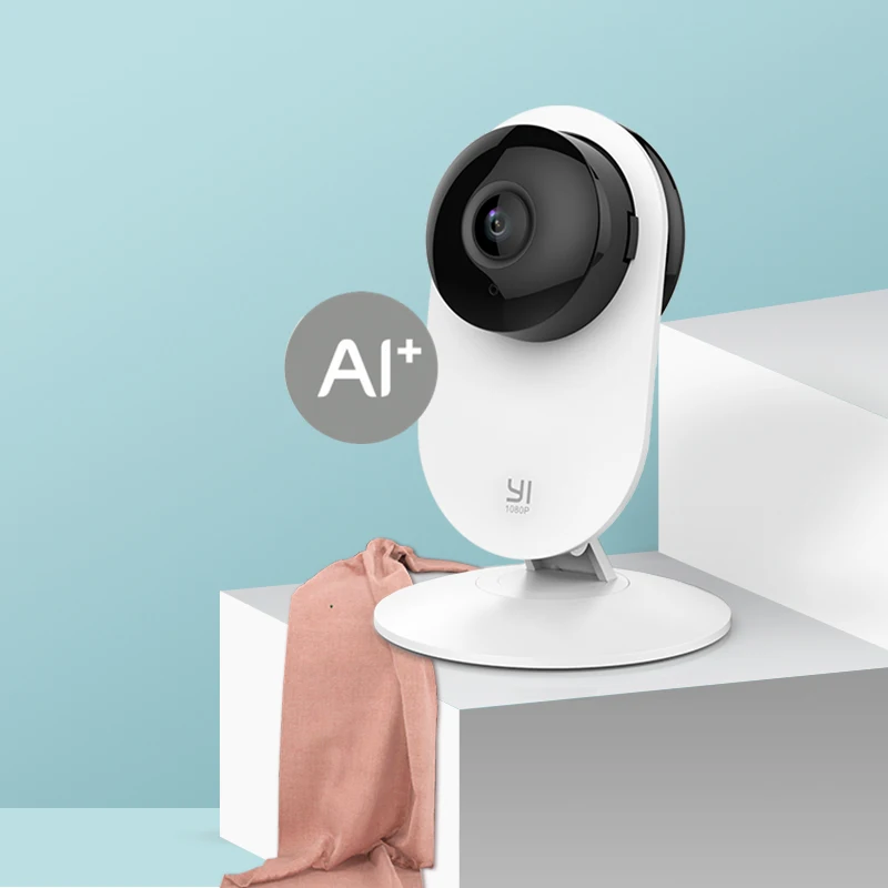 YI Home 1080p Camera 2.4G Wifi Indoor ip Camera AI Human detection Night vision Activity alerts Cameras for home/Cats/pets/Cloud