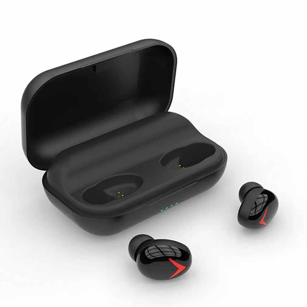

A8 Wireless Headset 5.0 Stereo Noise Canceling Headphones With Charging Compartment Business Call Sports Headset