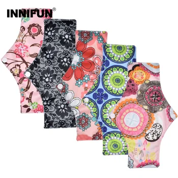 

1pc Washable Comfortable Menstrual Underpants for Periods Reusable Sanitary Pads without Incontinence Women Bamboo Fiber Innifun