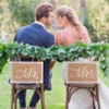 Mr Mrs Wedding Love Wood Display Easels Rustic Wedding Engagement Decor Wedding Deco Frame Painting Poster Weeding Table Decor ► Photo 3/6