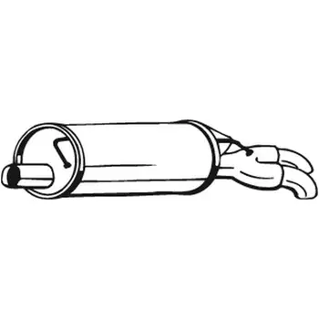 

Muffler back Audi A6 2.5TDi 24V 99-05 BOSAL 105-009