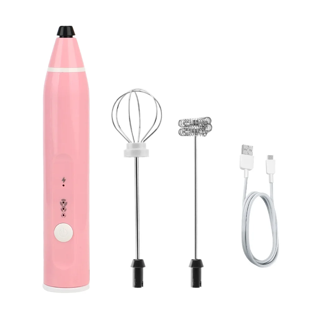 Wholesale Rechargeable Milk Frother Electric Handheld USB Rechargeable  Eggbeaters - China USB Rechargeable Eggbeaters and Electric Handheld Milk  Frother price