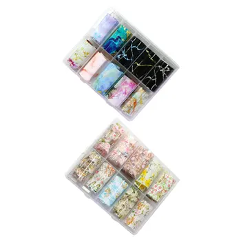 

2Pcs Nail Art Sticker Nail Stickers Nail Decal for Lady DIY Kids