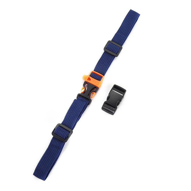 Синий 1 Pcs Adjustable Children's Outdoor Backpack Shoulder Strap Fixed Belt Strap Non-slip Pull Belt Bag Chest Strap - Цвет: Синий