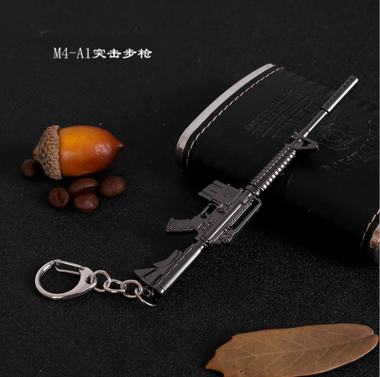 Pubg武器モデル100,98k銃,3レベルヘルメットキーホルダー,戦場,awmakm