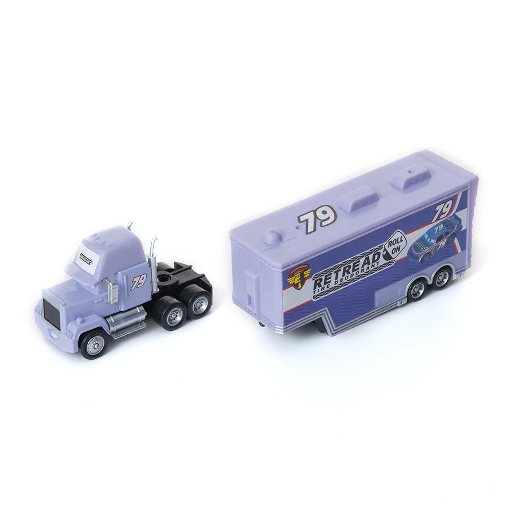 Disney Pixar Cars 3 Mack Lightning McQueen Uncle Truck 1:55 литой модельный автомобиль игрушка детский подарок на день рождения сплав Джексон шторм