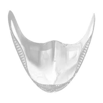 

Durable Mask Face Shield Combine Plastic Reusable Clear Face Mask For Adults Masque Lavable Mascarillas Reutilizables Lavables