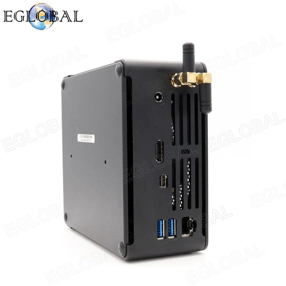  Newest Barebone Mini PC 8th Gen Core i7 8750H Mini Desktop PC win10 with Type-C port DDR4 DP HD Top