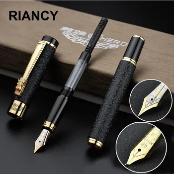 

High quality Fountain pen ink pen nib Iraurita Penna stilografica Golden Clip luxury Vulpen Stationery Stylo plume 03820