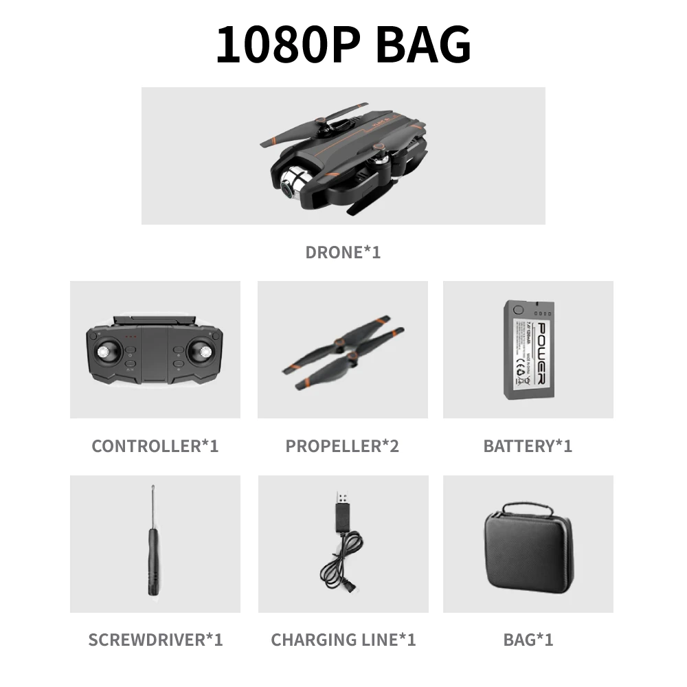 1080P 1Battery Bag S5 Радиоуправляемый Дрон с 4K HD камерой FPV Wi-Fi удержание высоты оптического потока положение Selife Дрон складной Квадрокоптер Мини Маленькие дроны Рождество - Цвет: 1080P 1Battery Bag