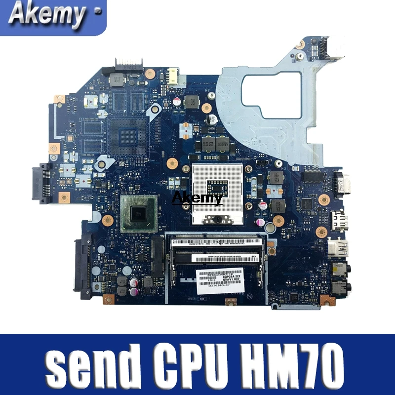 

For Acer aspire V3-571G E1-571G Laptop Motherboard NBC1F11001 Q5WVH LA-7912P SJTNV HM70 DDR3 Free CPU