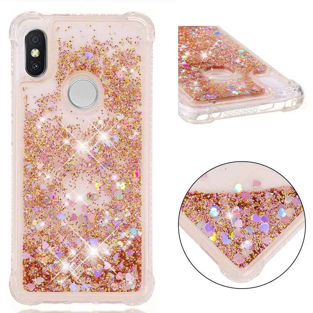 Luxury Glitter Case For Xiaomi Redmi 4A 4X 5 5A 6 6A 6Pro 7A S2 Y2 2