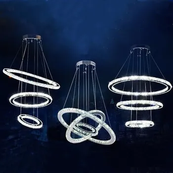 

Modern LED Crystal Chandelier Lights Lamp For Living Room Cristal Lustre Chandeliers Lighting Pendant Hanging Ceiling Fixtures