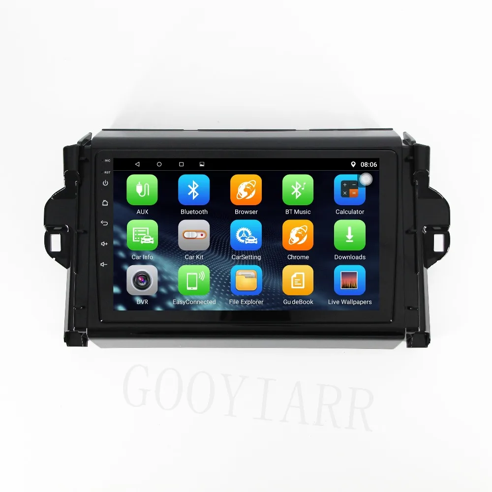 Автомагнитола с сенсорным экраном 2.5D 2din Android GPS навигация мультимедийный плеер