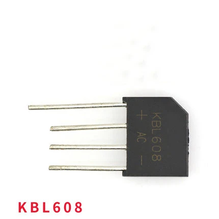 5 шт./лот KBL608 KBL 608 мостовой сваи 6A 800 в плоский выпрямитель новинка | Обустройство