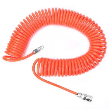 

Air PU Hose Pneumatic Telescopic Spring Tube PP20+SP20 Quick Connector