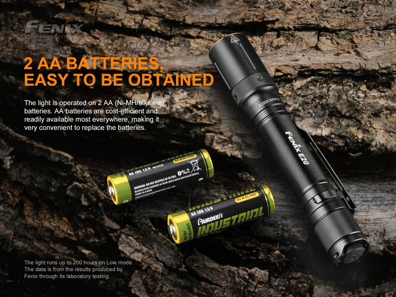 Fenix E20 V2.0 Compact EDC Flashlight (5)