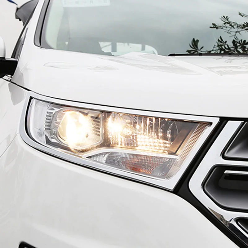 Для Ford Edge автомобильный Стайлинг передняя лампа крышка обрезная рамка внешние аксессуары