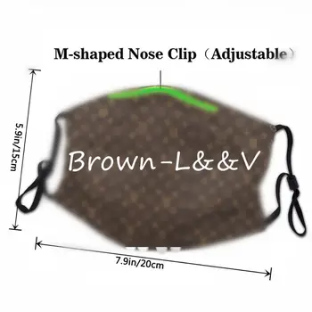 

2020 3d Printing Custom Luxury Pm 2.5 Fitter Mouth Mask Reusable Famous Brand Adult Kid Mask Anti Dust Face Mask Proof Flu Mask
