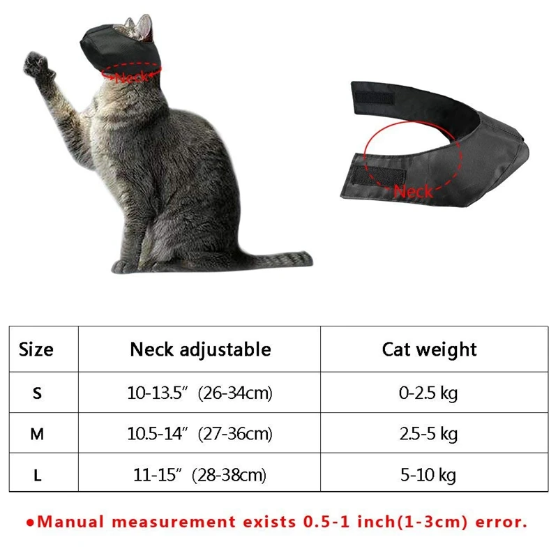 Nylon Cat Muzzles,Cat Face Mask ,Groomer Helpers,Cat Grooming Tools,Preventing Scratches And Anti-Biting