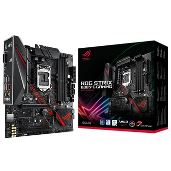 

Asus STRIX B365F GAMING Desktop Motherboard Intel B360 Socket LGA 1151 8th GenCore i7/i5/i3/Pentium/Celeron RGB