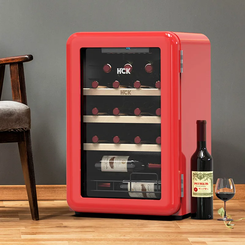 Hck 220v 64l Vintage Wine Constant Temperature Living Room Ice