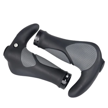 

Comfy Bicycle Grips Rubber,Cycling Hand Rest Handlebar Casing Sheath Shock Absorption