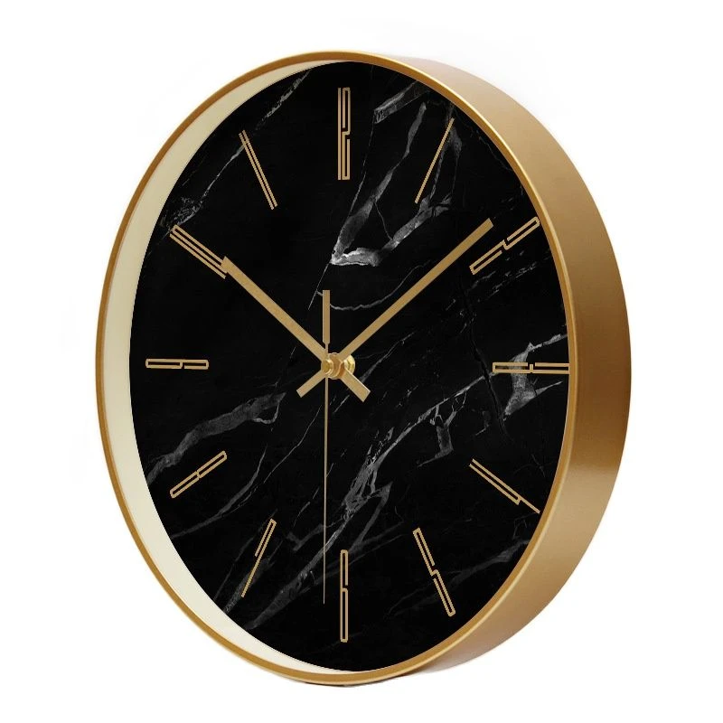 doden Relatief Roest Goud Grote Wandklok Moderne Grote Muur Horloge Stille Woonkamer Slaapkamer  Marmer Klokken Muur Home Decor Relogio Parede Gift FZ980|Wandklokken| -  AliExpress